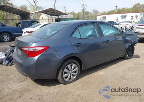 2016 Toyota Corolla Le из США, поврежденный, VIN 2T1BURHE4GC717096